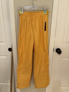 Mens Small Peregrine Sun Valley, Idaho, 100% Nylon Zipper Side Pants